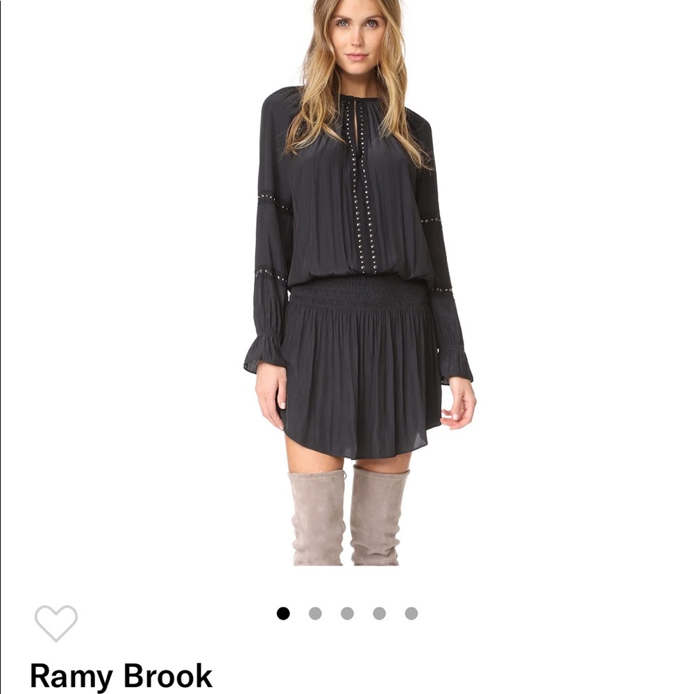 Ramy Brook Candice Studded Mini Dress
